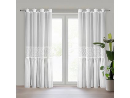 2452 firana gotowa lauri 140 x 250 cm bialy