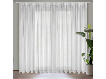 23569 firana gotowa layla na tasmie 300 x 270 cm bialy