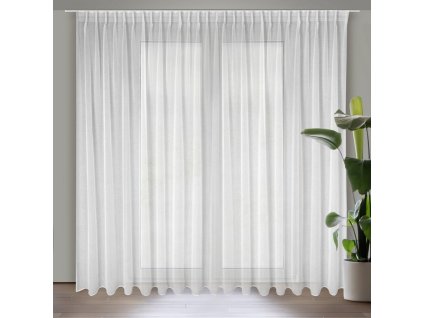 23575 firana gotowa layla na tasmie 400 x 270 cm bialy