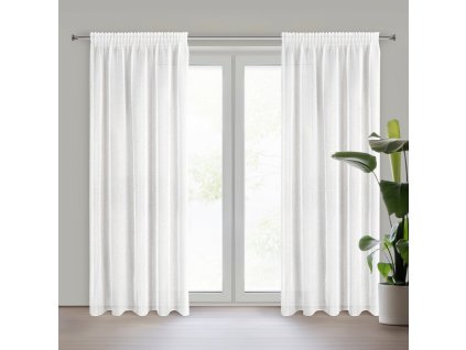 9403 firana gotowa lucila na tasmie 140 x 270 cm bialy