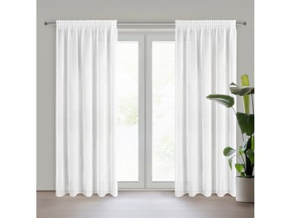 9406 firana gotowa lucila na tasmie 140 x 270 cm bialy