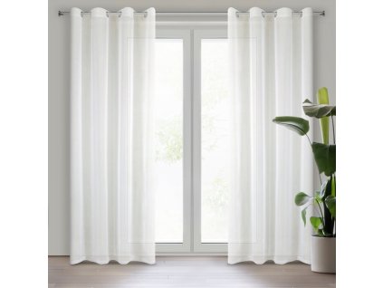 8989 firana gotowa lucy 140 x 250 cm kremowy