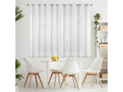 7777 firana gotowa lucy 350 x 150 cm bialy