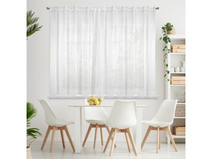 7732 firana gotowa lucy na tasmie 350 x 150 cm bialy