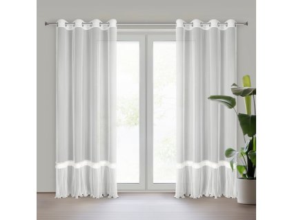 13015 firana gotowa megan 140 x 250 cm bialy