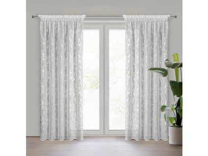 13021 firana gotowa mia na tasmie 140 x 270 cm bialy