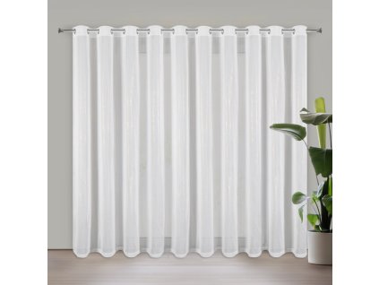 19225 firana gotowa missy 300 x 250 cm bialy