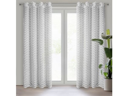 22738 firana gotowa misti 140 x 250 cm bialy