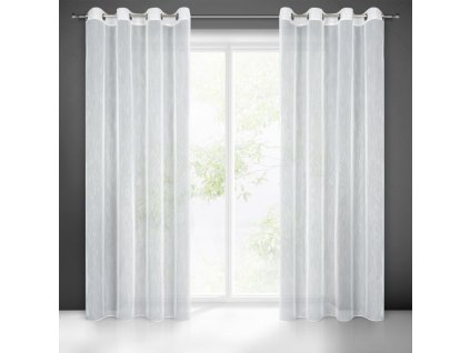 50761 firana gotowa monic 140 x 260 cm bialy