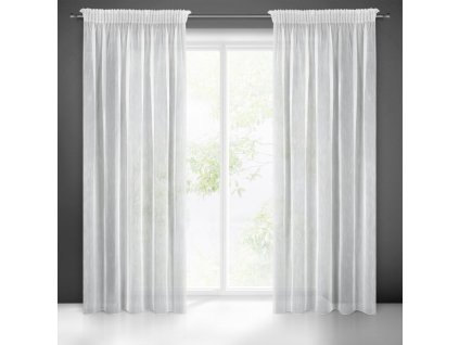 50764 firana gotowa monic na tasmie 140 x 270 cm bialy