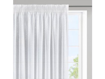 60235 firana gotowa nadine na tasmie 400 x 145 cm bialy