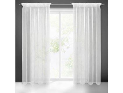 43597 firana gotowa nicea na tasmie 140 x 270 cm bialy