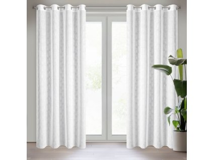 63403 firana gotowa olza 140 x 250 cm bialy