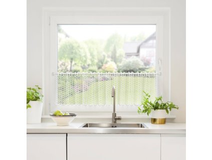 61330 firana gotowa pati 150 x 30 cm bialy