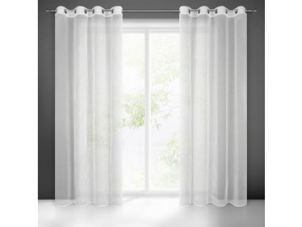 49153 firana gotowa pilar 140 x 250 cm bialy