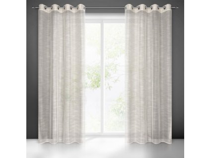 50197 firana gotowa rachel 140 x 250 cm naturalny