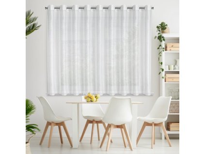 41005 firana gotowa sibel 300 x 160 cm bialy