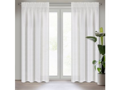 41008 firana gotowa sibel na tasmie 140 x 270 cm bialy