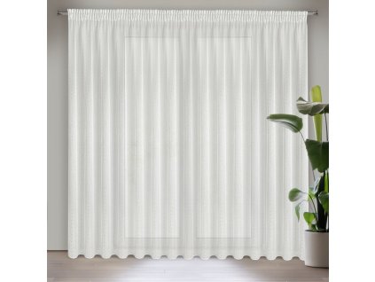 41017 firana gotowa sibel na tasmie 400 x 250 cm bialy