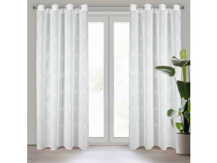 39904 firana gotowa sisi 140 x 250 cm bialy