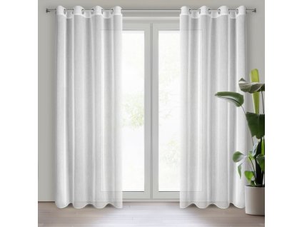 6544 firana gotowa sonia 140 x 250 cm bialy