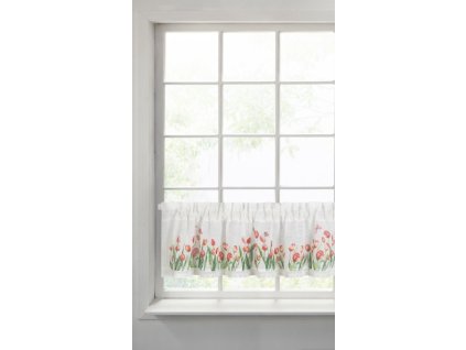 57376 firana gotowa stella na tasmie 150 x 30 cm bialy