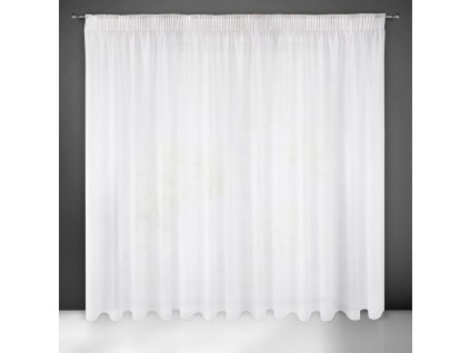 53971 firana gotowa sylvia na tasmie 135 x 270 cm bialy