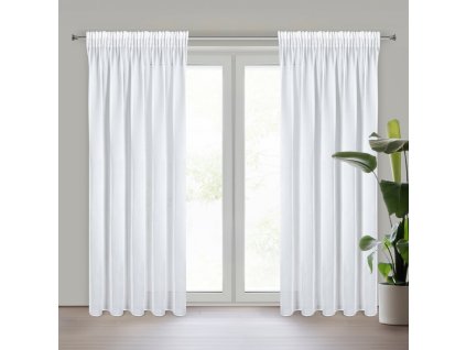 26839 firana gotowa tina na tasmie 140 x 270 cm bialy