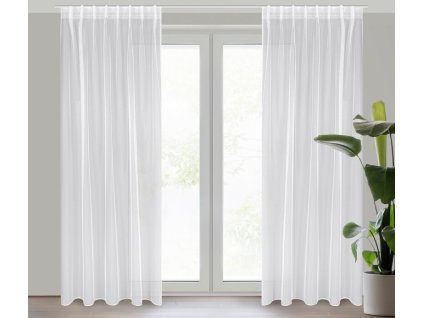19867 firana gotowa tonia na tasmie 140 x 270 cm bialy