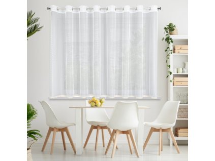 53773 firana gotowa vivian 300 x 150 cm bialy