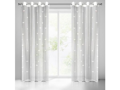 44596 firana gotowa wendy 140 x 250 cm bialy