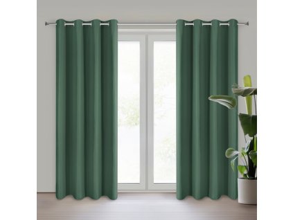 22426 zaslona gotowa adari 140 x 250 cm ciemnozielony