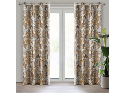 38893 zaslona gotowa adel 140 x 250 cm bialy