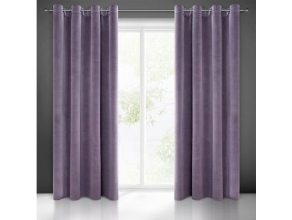 63547 zaslona gotowa adelle 140 x 250 cm fioletowy