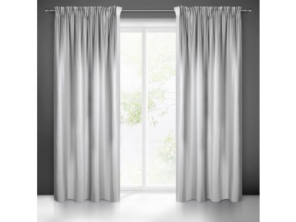 51340 zaslona gotowa aggie na tasmie 140 x 270 cm jasnosrebrny