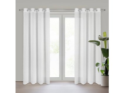 23095 zaslona gotowa agis 140 x 250 cm bialy