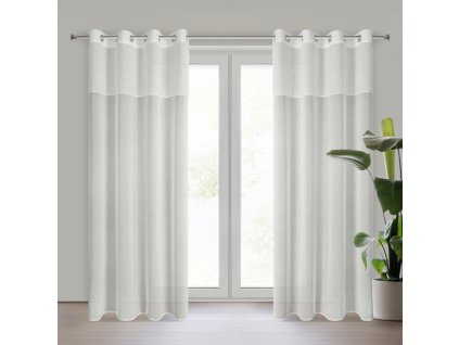 22918 zaslona gotowa agis 3 140 x 250 cm kremowy