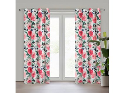 25477 zaslona gotowa alesia 140 x 250 cm bialy