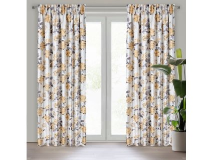 47344 zaslona gotowa alison na tasmie 140 x 270 cm bialy