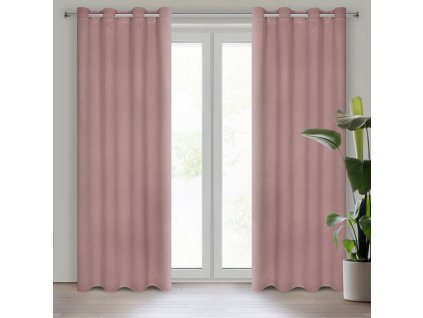 59296 zaslona gotowa amaro 140 x 250 cm pudrowy roz