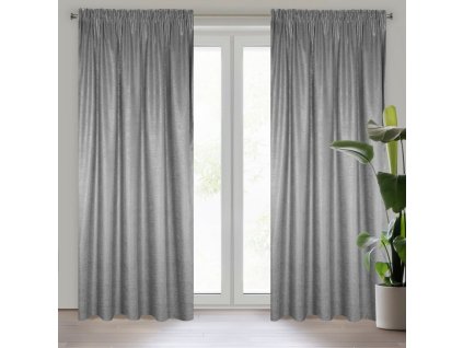 62974 zaslona gotowa ambi na tasmie 140 x 270 cm stalowy