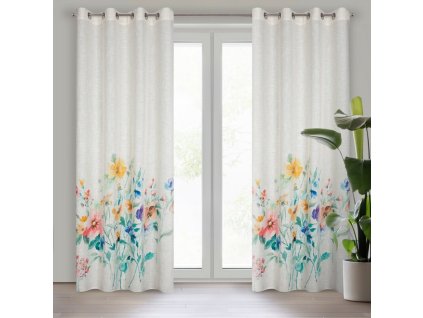 38917 zaslona gotowa amelia 140 x 260 cm naturalny