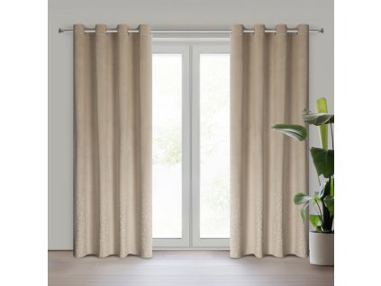 22972 zaslona gotowa ariadna 140 x 250 cm bezowy