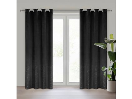 22960 zaslona gotowa ariadna 140 x 250 cm czarny