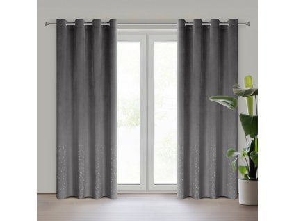 22963 zaslona gotowa ariadna 140 x 250 cm grafitowy