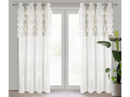 18811 zaslona gotowa aura 140 x 250 cm bialy