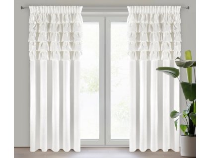 18826 zaslona gotowa aura na tasmie 140 x 270 cm bialy