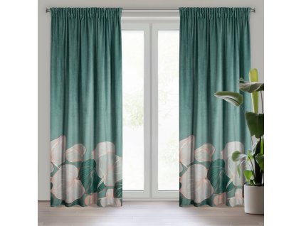 54277 zaslona gotowa beldis na tasmie 140 x 270 cm szalwiowy