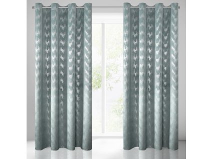 63556 zaslona gotowa bianka 140 x 250 cm morski