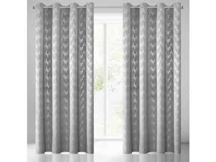 63553 zaslona gotowa bianka 140 x 250 cm szary